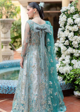 Mushq Embroidered Net Suit Unstitched 3 Piece Formals